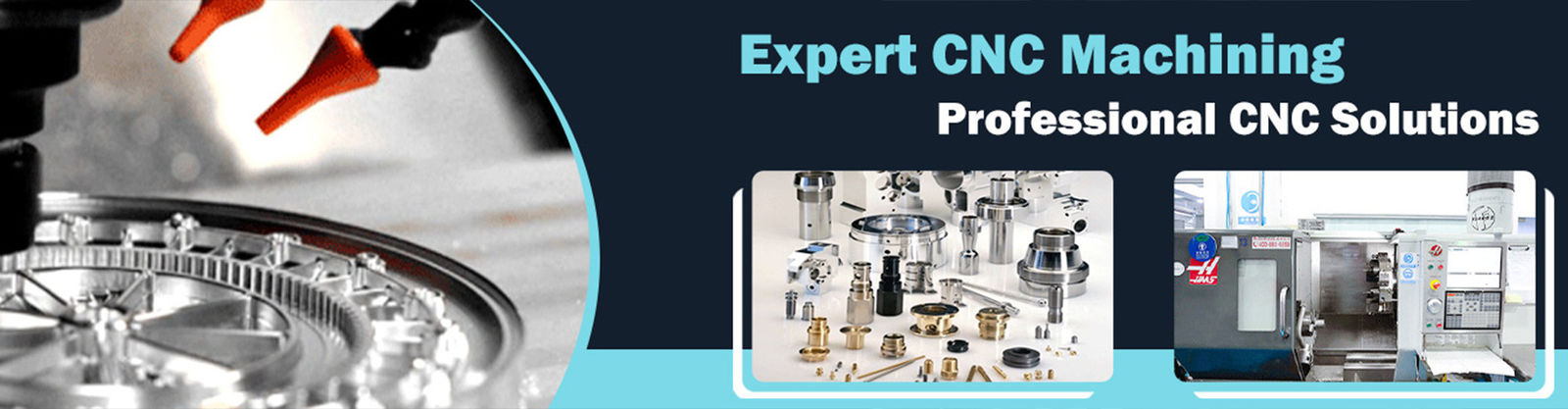Peças fazendo à máquina do CNC do metal