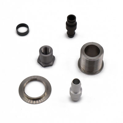 0.05mm Tolerância de precisão CNC peças de torneamento de alumínio aço inoxidável