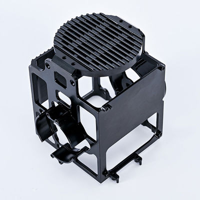 T6 6061 Partes de usinagem CNC de 5 eixos de alumínio anodizante