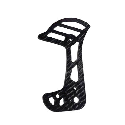 Moagem de Carbono Machining CNC Polir Pulverizar Anodizar
