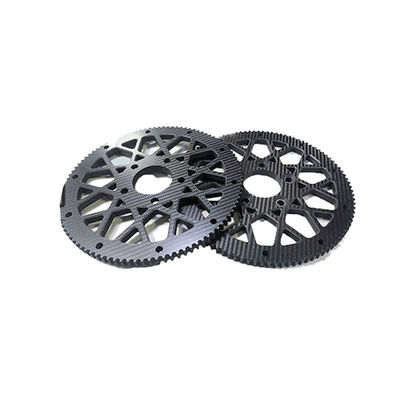Partes de usinagem CNC de carbono de precisão OEM