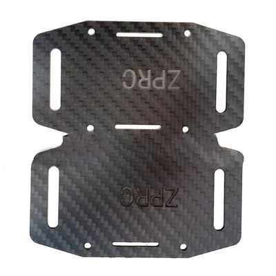 Partes de usinagem CNC de carbono de precisão OEM