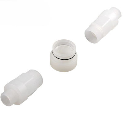 Partes viradas de precisão CNC de plástico PP 0.02mm 0.010-0.002mm Tolerância