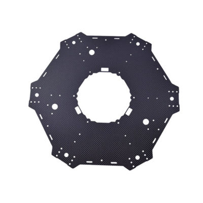 0.1mm Tolerância OEM CNC fresagem Fibra de carbono Finish de superfície lisa