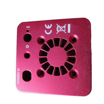 6082 Casas de alumínio para metal, fresagem CNC, anodização