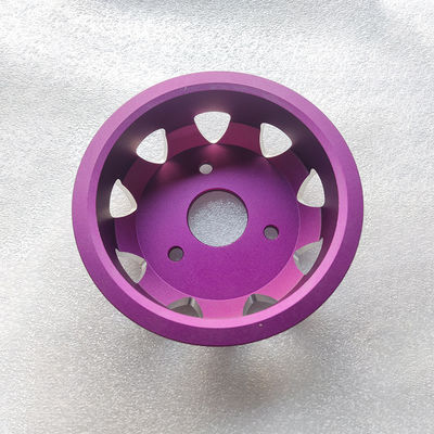 Poluição Anodizante Revestimento CNC Tornos de Alumínio