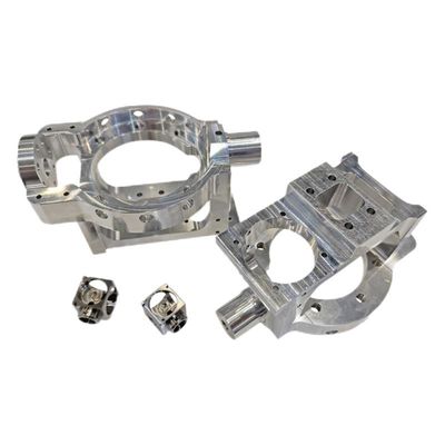 Titânio 5 eixos CNC Machining Parts Anodizing Electroplating Smooth