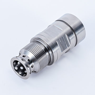 Partes de torneamento CNC de metal de alta precisão Aço inoxidável