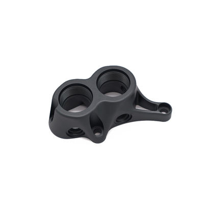 OEM Partes de usinagem CNC de metal Revestimento em pó de escovação de alumínio