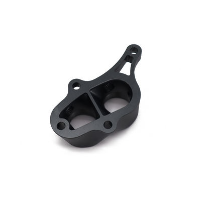 OEM Partes de usinagem CNC de metal Revestimento em pó de escovação de alumínio