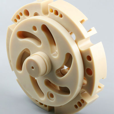 0.05mm Tolerância PEEK CNC peças viradas CNC Torno CNC