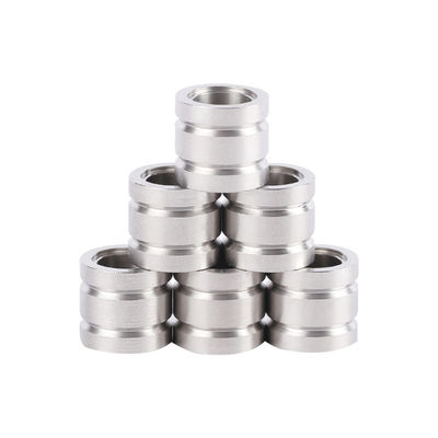 Titânio CNC Turning Milling Parte 0,05mm Tolerância OEM ODM
