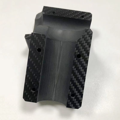 Fibra de carbono de moagem CNC personalizada 0,05 mm Tolerância