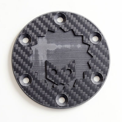 Fibra de carbono de moagem CNC personalizada 0,05 mm Tolerância