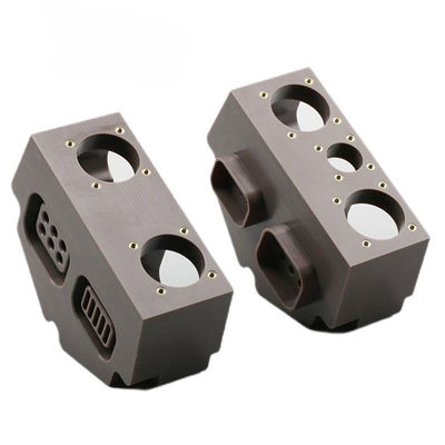 Poluição Anodizante Revestimento de plástico Partes de fresagem CNC