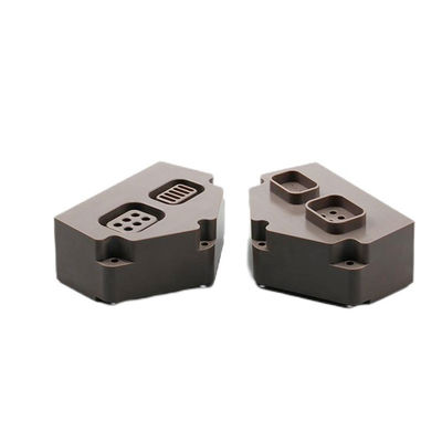 Poluição Anodizante Revestimento de plástico Partes de fresagem CNC