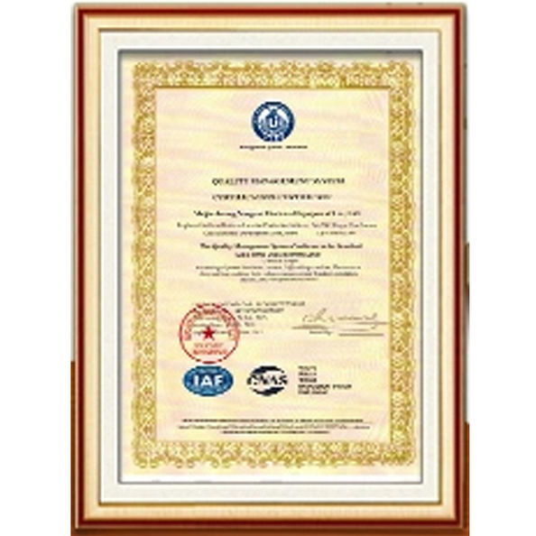China Dongguan Zhaoyi Hardware Products Co., LTD. Certificações